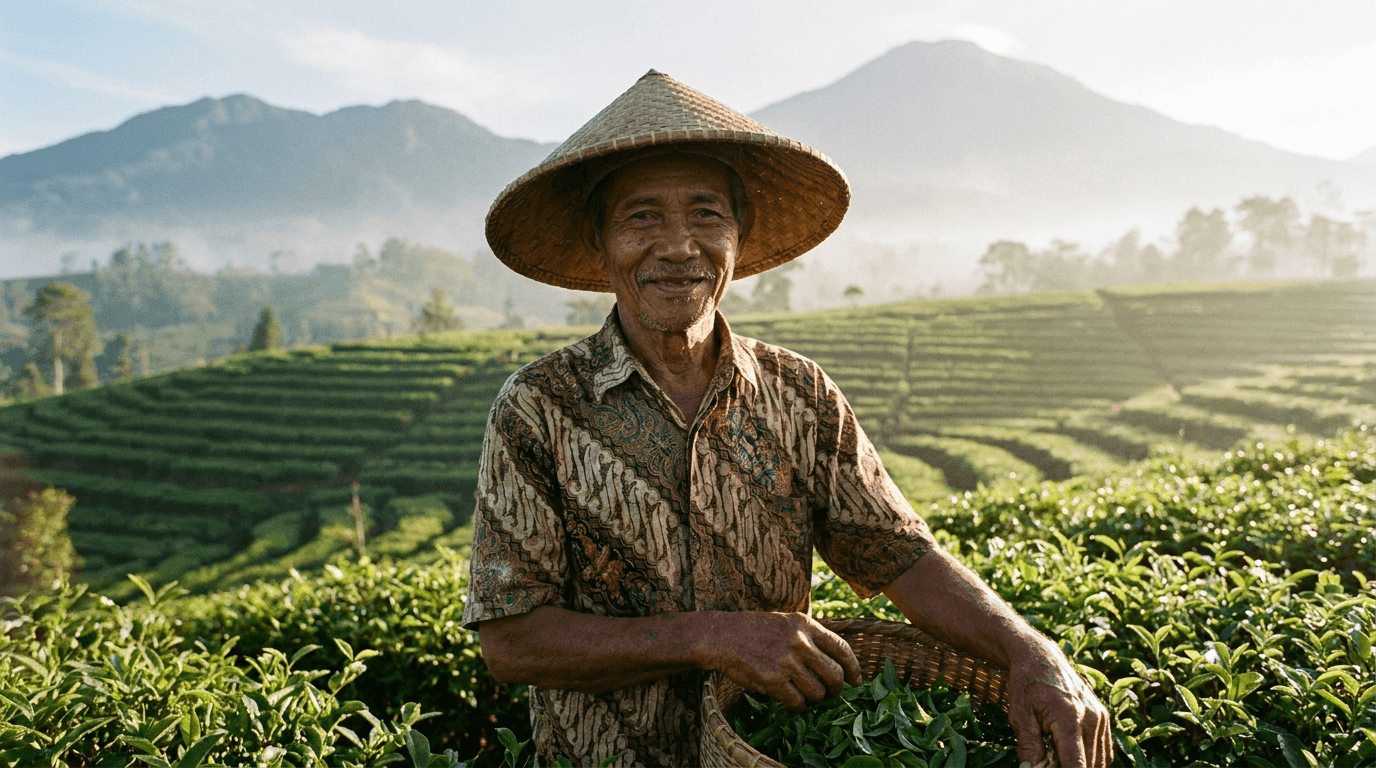 Cerita Pak Budi: Petani Teh dari Wonosobo